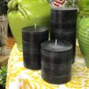 Charcoal Black Candle