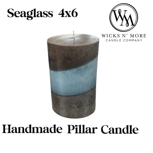 Seaglass Candle