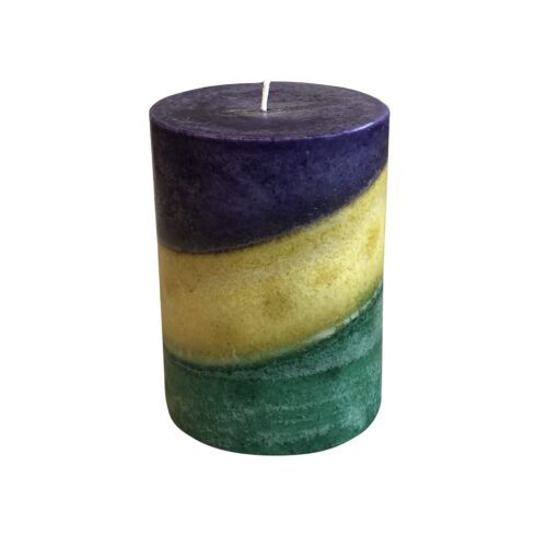 Mardi Gras Candle