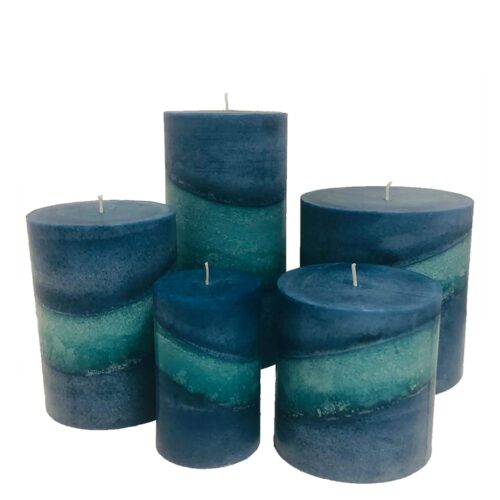 exotic berry pillar candles