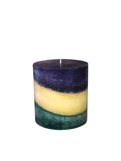 Mardi Gras Candle