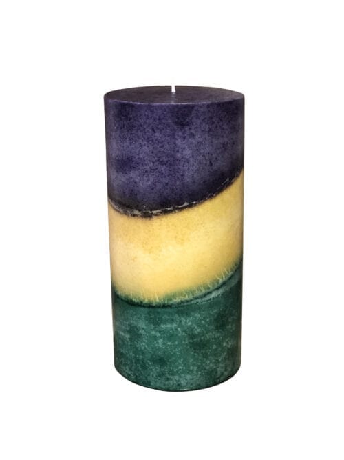 Mardi Gras Candle