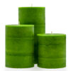 Spring Green Candle
