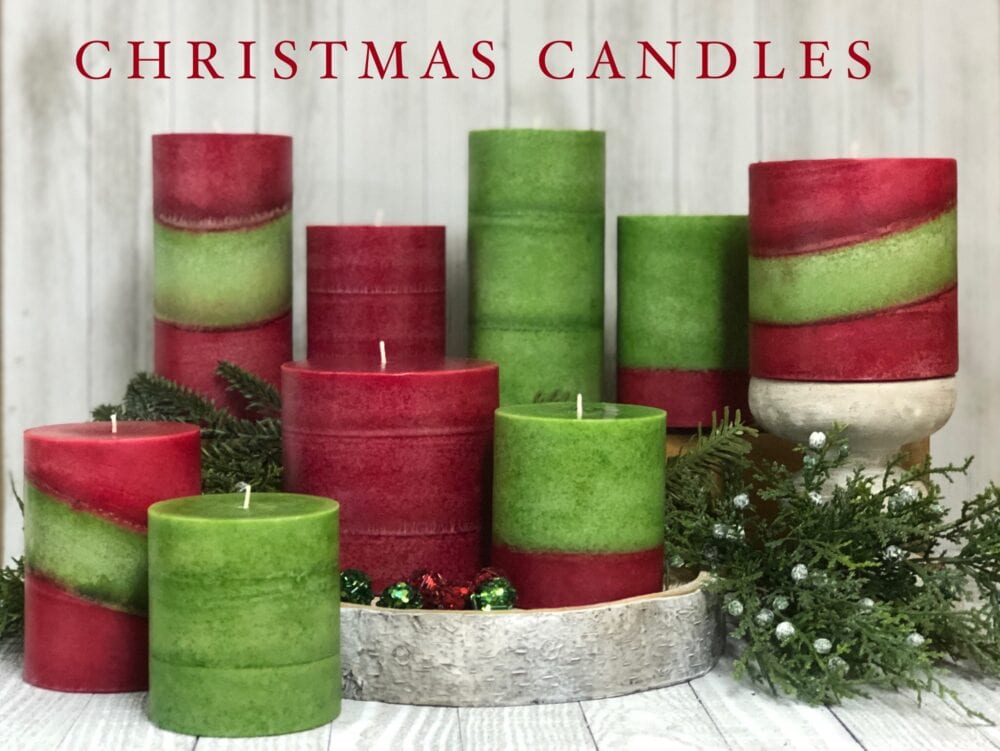 HandMade Scented Pillar Candles Wicks N' More Candle Company