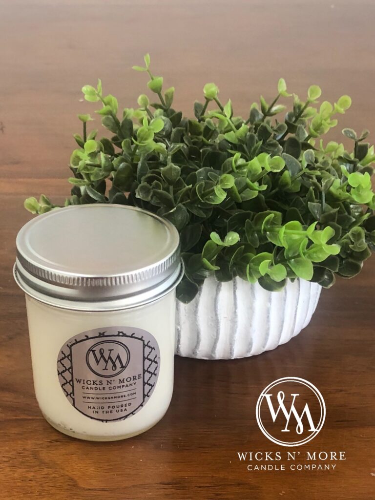 Wicks n More Signature 8 oz Jar Candle Wicks N' More Candle Company