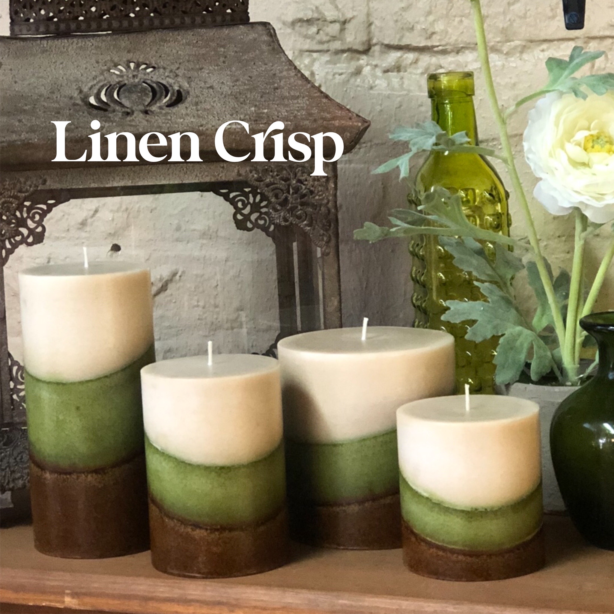 HandMade Scented Pillar Candles Wicks N' More Candle Company