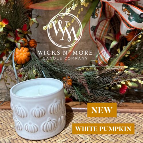 Pumpkin Perfect White 12 oz. Jar Candle