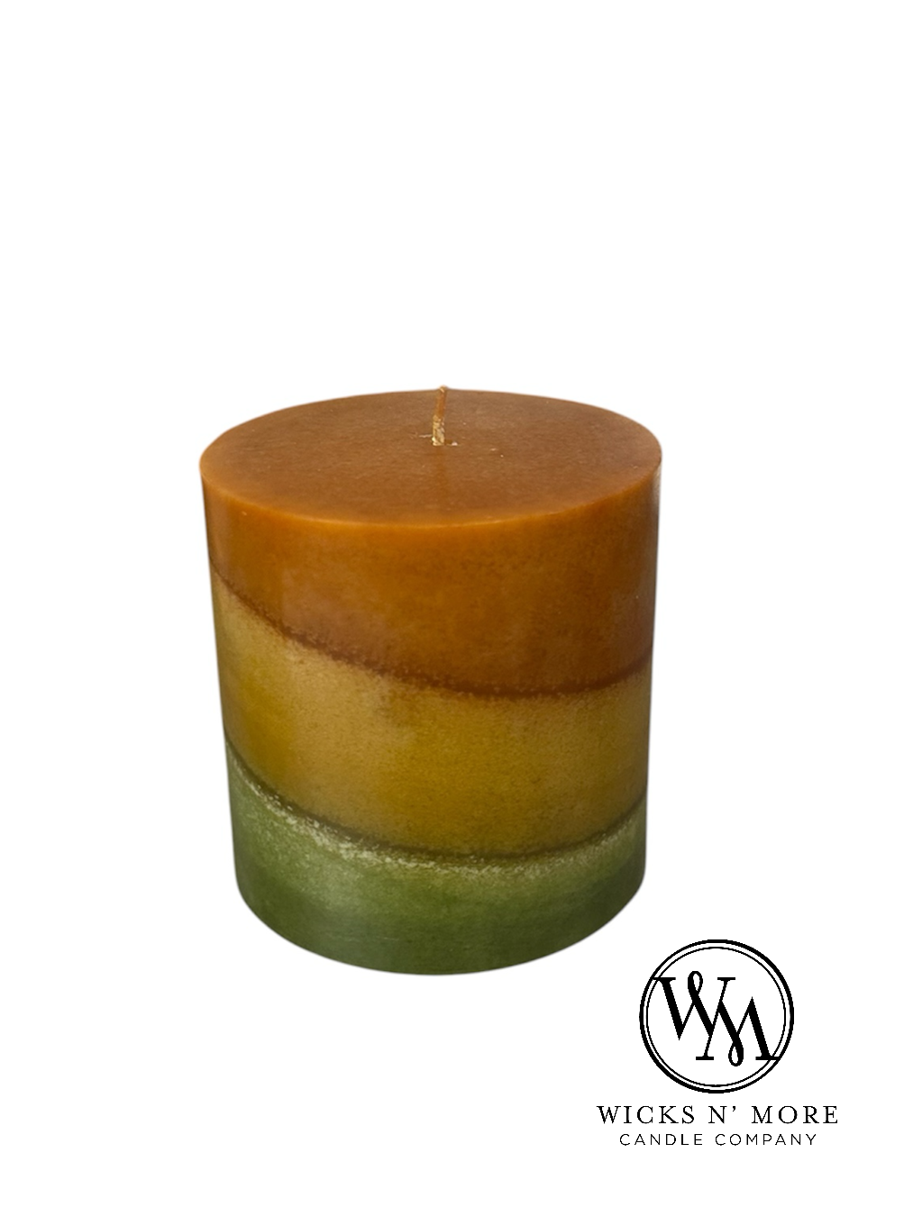 Autumn Leaves Unscented 4x4 Sale Candle